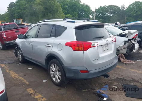 2013 Toyota Rav4 Limited из США, поврежденный, VIN JTMYFREV7D5017624